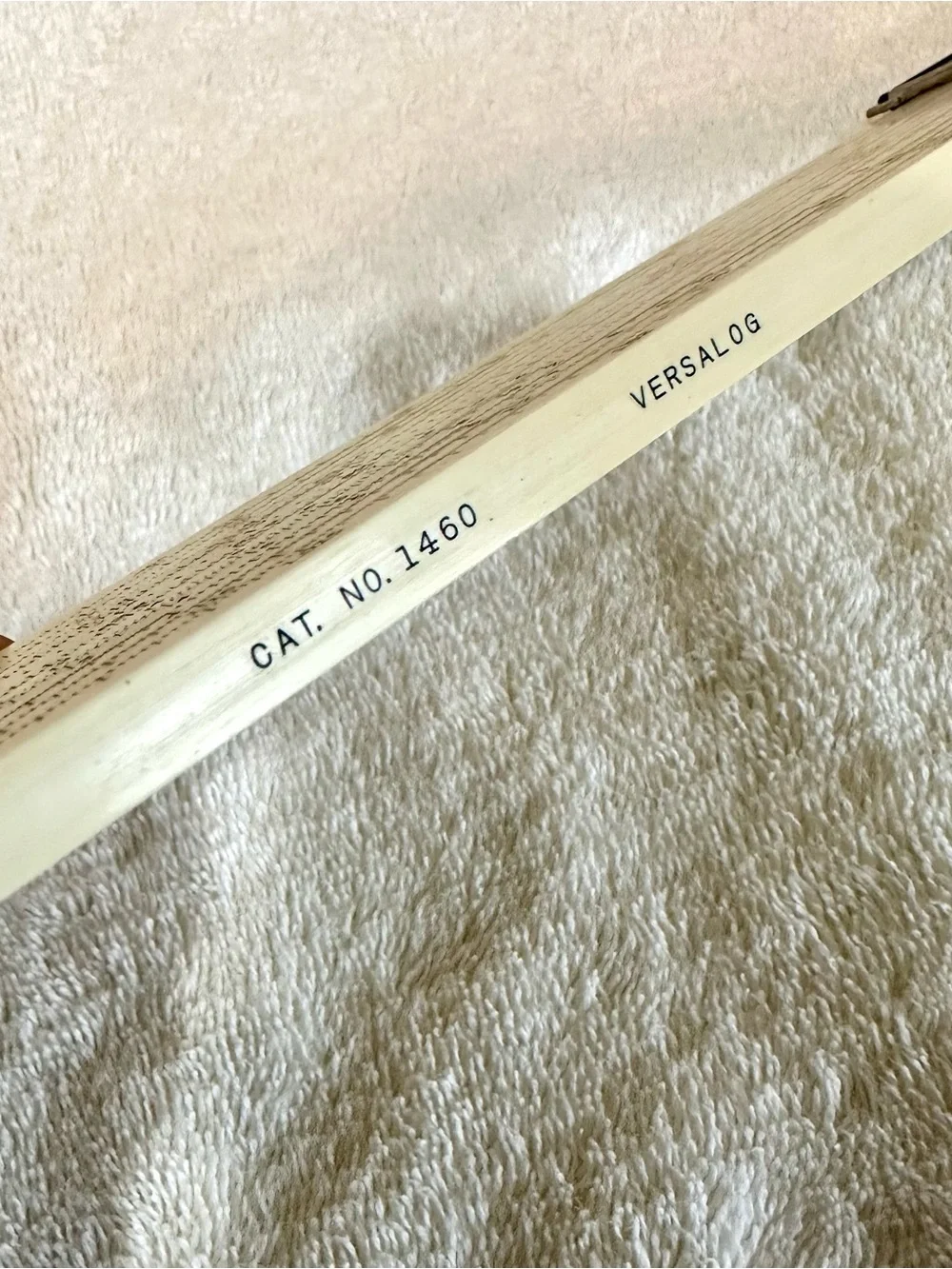 Vintage Post Versalog 1460 Bamboo Slide Rule Hemmi Japan W/ Broken Case